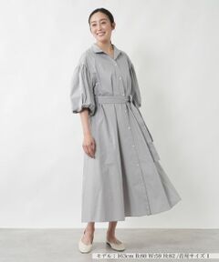 NEMIKA / ネミカ ドレス | バルーンスリーブシャツワンピース【NEMIKA】