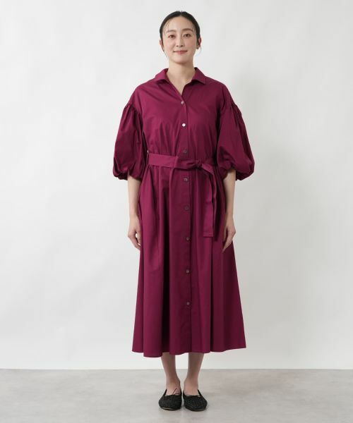 NEMIKA / ネミカ ドレス | バルーンスリーブシャツワンピース【NEMIKA】 | 詳細11