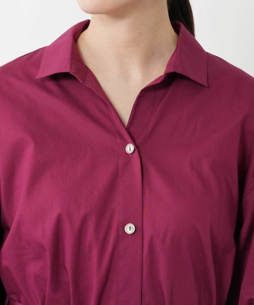 NEMIKA / ネミカ ドレス | バルーンスリーブシャツワンピース【NEMIKA】 | 詳細14