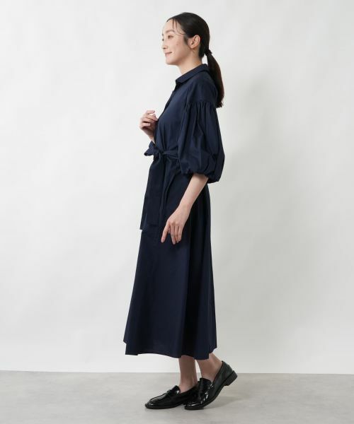 NEMIKA / ネミカ ドレス | バルーンスリーブシャツワンピース【NEMIKA】 | 詳細2