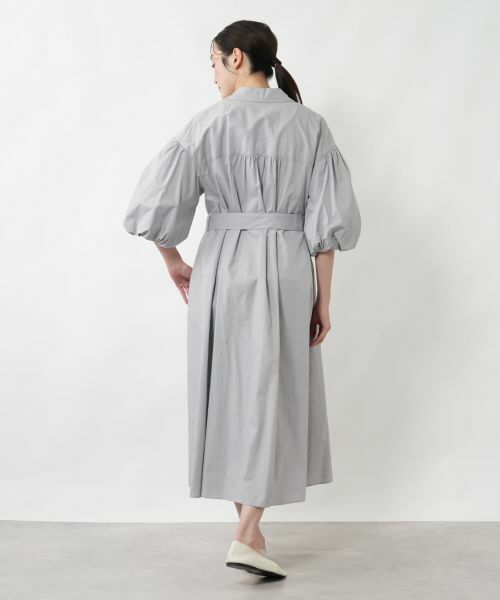 NEMIKA / ネミカ ドレス | バルーンスリーブシャツワンピース【NEMIKA】 | 詳細6