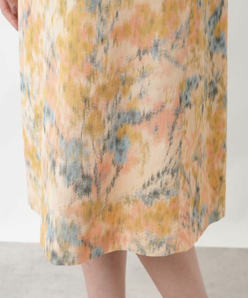 NEMIKA / ネミカ ドレス | 花柄フレンチスリーブワンピース【NEMIKA】 | 詳細11