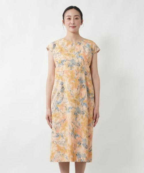 NEMIKA / ネミカ ドレス | 花柄フレンチスリーブワンピース【NEMIKA】 | 詳細4