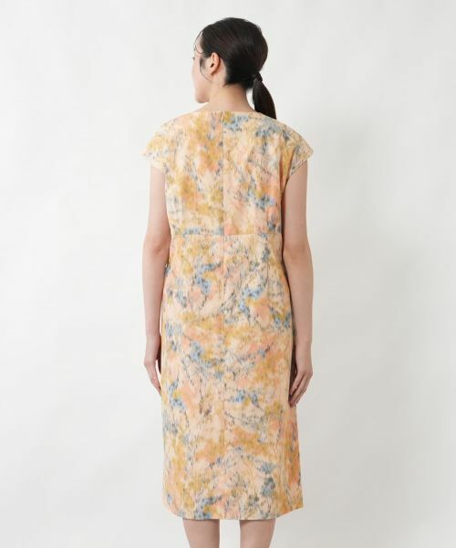 NEMIKA / ネミカ ドレス | 花柄フレンチスリーブワンピース【NEMIKA】 | 詳細6