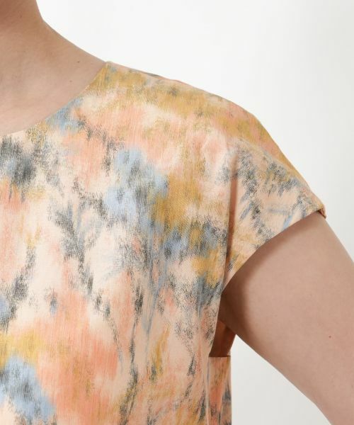 NEMIKA / ネミカ ドレス | 花柄フレンチスリーブワンピース【NEMIKA】 | 詳細9