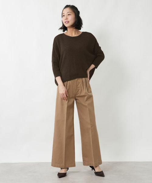 NEMIKA / ネミカ ニット・セーター | 2WAYドルマンニット【NEMIKA】 | 詳細4