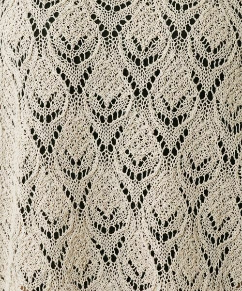 NEMIKA / ネミカ ニット・セーター | 透かし編み2WAYドルマンニット【NEMIKA】 | 詳細13