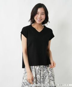 NEMIKA / ネミカ テーラードジャケット | Vネックニットベスト【NEMIKA】