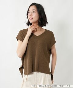 NEMIKA / ネミカ テーラードジャケット | Vネックニットベスト【NEMIKA】