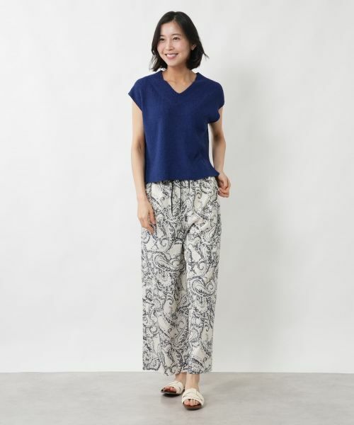 NEMIKA / ネミカ テーラードジャケット | Vネックニットベスト【NEMIKA】 | 詳細12