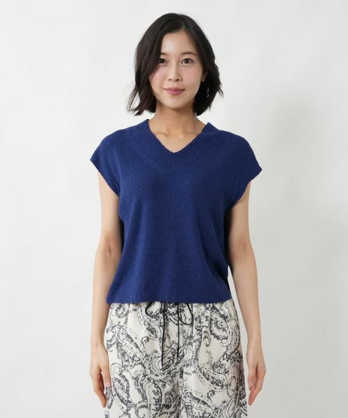 NEMIKA / ネミカ テーラードジャケット | Vネックニットベスト【NEMIKA】 | 詳細13