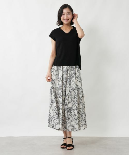 NEMIKA / ネミカ テーラードジャケット | Vネックニットベスト【NEMIKA】 | 詳細4