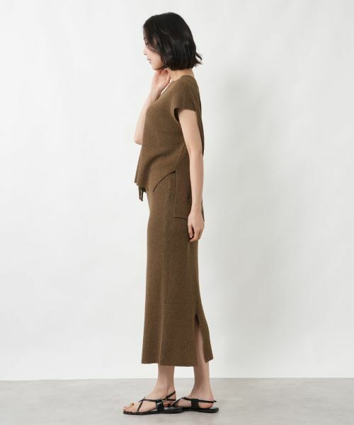 NEMIKA / ネミカ テーラードジャケット | Vネックニットベスト【NEMIKA】 | 詳細6