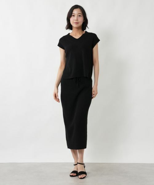 NEMIKA / ネミカ ミニ・ひざ丈スカート | ロングタイトスカート【NEMIKA】 | 詳細1