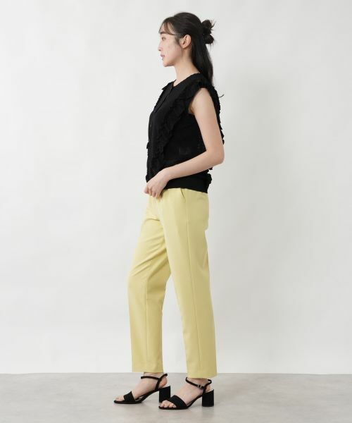 NEMIKA / ネミカ テーラードジャケット | サイドフリルニットベスト【NEMIKA】 | 詳細5