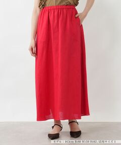 NEMIKA / ネミカ ミニ・ひざ丈スカート | ギャザーロングスカート【NEMIKA】