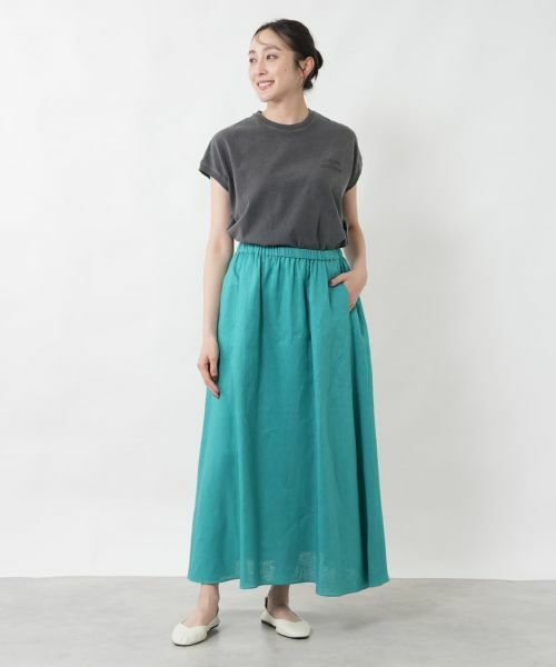 NEMIKA / ネミカ ミニ・ひざ丈スカート | ギャザーロングスカート【NEMIKA】 | 詳細13