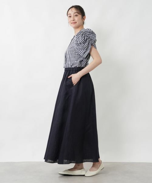 NEMIKA / ネミカ シャツ・ブラウス | チェックパフスリーブブラウス【NEMIKA】 | 詳細8