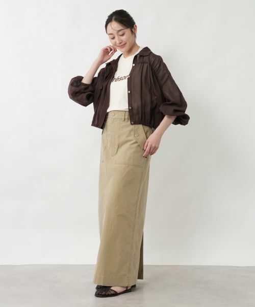 NEMIKA / ネミカ その他アウター | バルーンスリーブギャザージャケット【NEMIKA】 | 詳細1