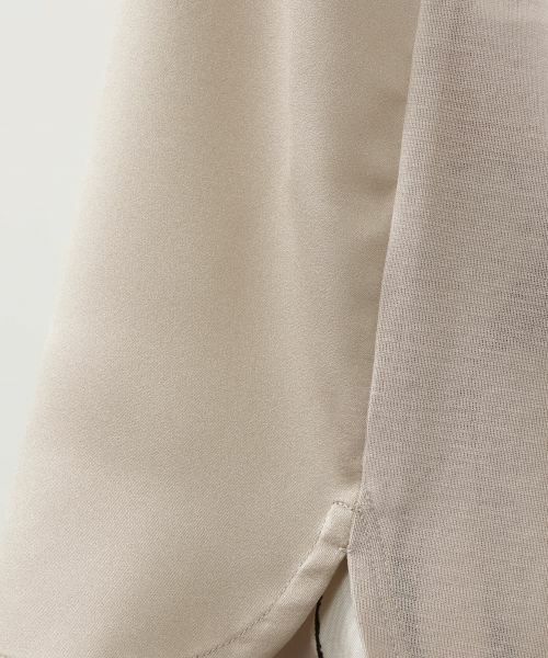 NEMIKA / ネミカ シャツ・ブラウス | 異素材切替ノースリーブブラウス【NEMIKA】 | 詳細21