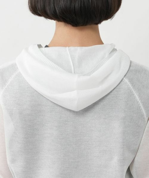 NEMIKA / ネミカ カーディガン・ボレロ | シアーニットジップアップパーカー【NEMIKA】 | 詳細14