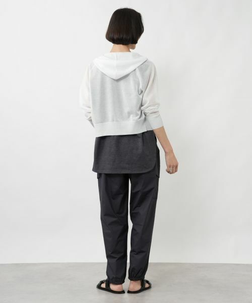 NEMIKA / ネミカ カーディガン・ボレロ | シアーニットジップアップパーカー【NEMIKA】 | 詳細9