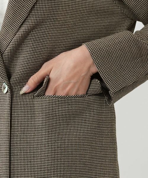 NEMIKA / ネミカ テーラードジャケット | チェックダブルテーラードジャケット【NEMIKA】 | 詳細10