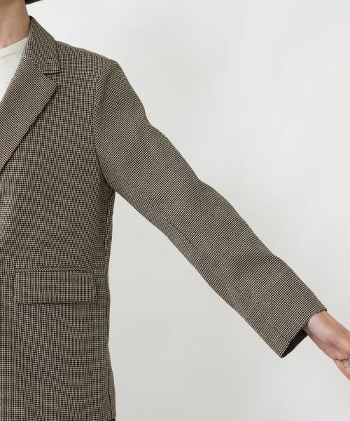 NEMIKA / ネミカ テーラードジャケット | チェックダブルテーラードジャケット【NEMIKA】 | 詳細9