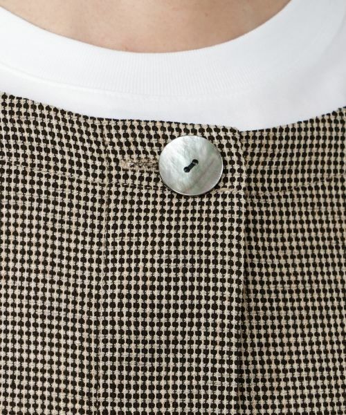 NEMIKA / ネミカ テーラードジャケット | チェックバルーンスリーブジャケット【NEMIKA】 | 詳細11