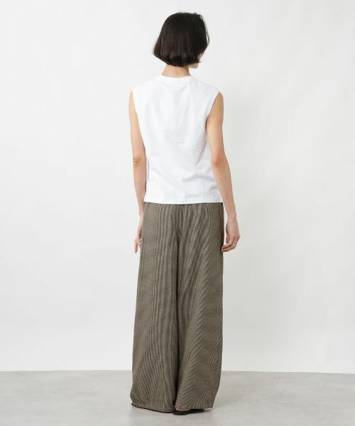 NEMIKA / ネミカ その他パンツ | チェックワイドイージーパンツ【NEMIKA】 | 詳細3