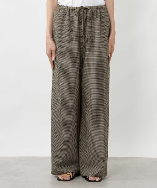 NEMIKA / ネミカ その他パンツ | チェックワイドイージーパンツ【NEMIKA】 | 詳細5