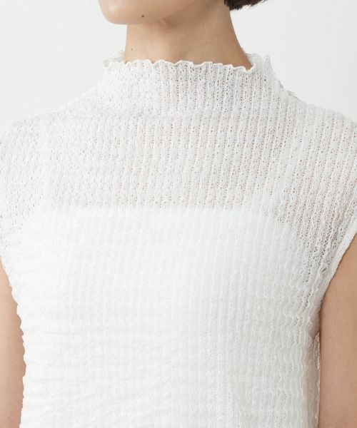 NEMIKA / ネミカ カットソー | フリルノースリーブニットソー【NEMIKA】 | 詳細13