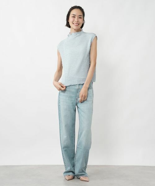 NEMIKA / ネミカ カットソー | フリルノースリーブニットソー【NEMIKA】 | 詳細4