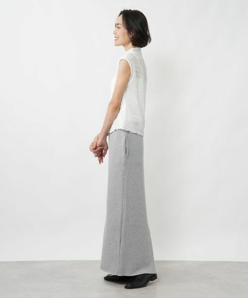 NEMIKA / ネミカ カットソー | フリルノースリーブニットソー【NEMIKA】 | 詳細8