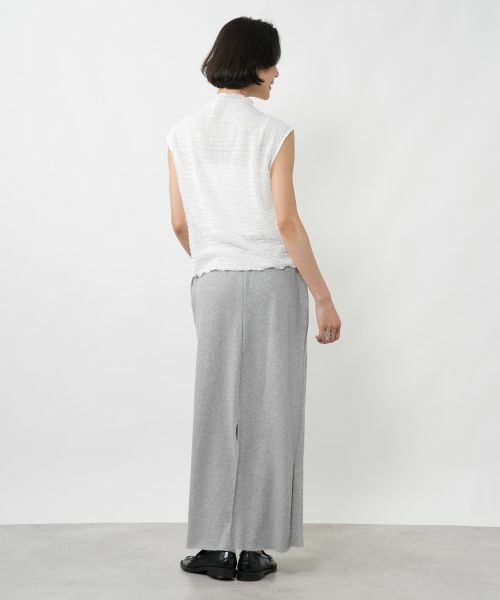 NEMIKA / ネミカ カットソー | フリルノースリーブニットソー【NEMIKA】 | 詳細9