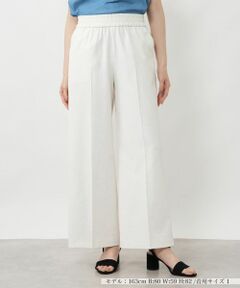 NEMIKA / ネミカ その他パンツ | センタープレスワイドパンツ【NEMIKA】