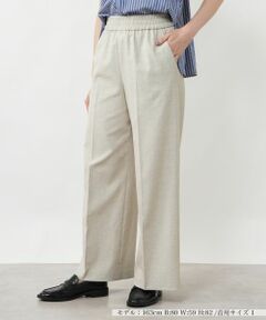 NEMIKA / ネミカ その他パンツ | センタープレスワイドパンツ【NEMIKA】