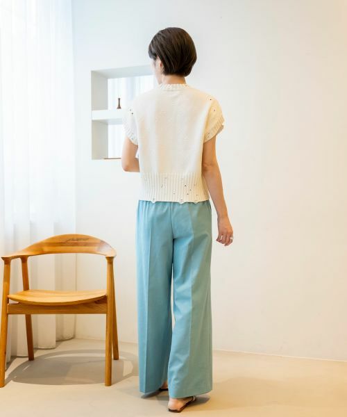 NEMIKA / ネミカ その他パンツ | センタープレスワイドパンツ【NEMIKA】 | 詳細27