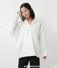 NEMIKA / ネミカ シャツ・ブラウス | スキッパーカラーブラウス【NEMIKA】