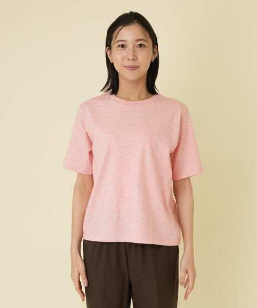 NEMIKA / ネミカ Tシャツ | メランジクルーネックカットソー【NEMIKA】 | 詳細4