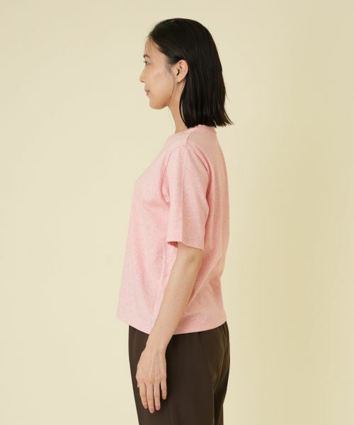 NEMIKA / ネミカ Tシャツ | メランジクルーネックカットソー【NEMIKA】 | 詳細5