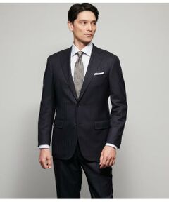 TAILOR CLOTH シルク混 ストライプ スーツ