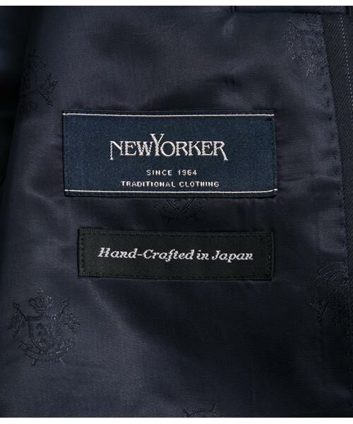 NEWYORKER / ニューヨーカー セットアップ | TAILOR CLOTH シルク混 ストライプ スーツ | 詳細9