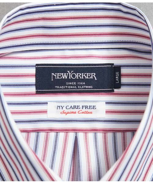 NEWYORKER / ニューヨーカー シャツ・ブラウス | NY CARE FREE・SUPIMA COTTON オルタネイトストライプ 長袖ボタンダウンシャツ | 詳細7