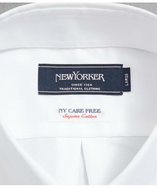 NEWYORKER / ニューヨーカー シャツ・ブラウス | NY CARE FREE・SUPIMA COTTON ヘリンボーンストライプ 長袖ボタンダウンシャツ | 詳細7