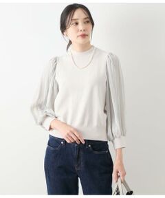 NEWYORKER / ニューヨーカー ニット・セーター | 袖切替えニットプルオーバー