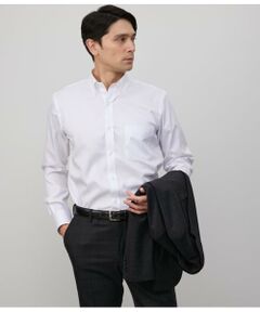 NEWYORKER / ニューヨーカー シャツ・ブラウス | NY CARE FREE・SUPIMA COTTON ヘリンボーン 長袖ボタンダウンシャツ