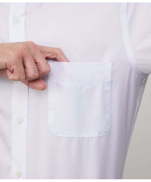 NEWYORKER / ニューヨーカー シャツ・ブラウス | NY CARE FREE・SUPIMA COTTON ヘリンボーン 長袖ボタンダウンシャツ | 詳細5