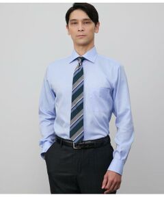 NEWYORKER / ニューヨーカー シャツ・ブラウス | NY CARE FREE・SUPIMA COTTON ヘリンボーン 長袖ワイドカラーシャツ