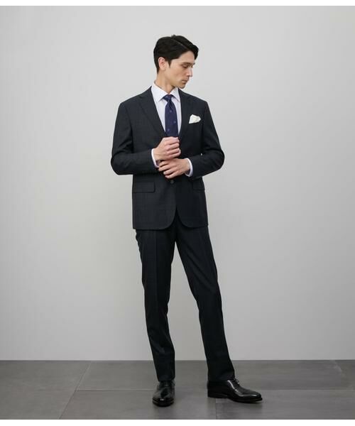 NEWYORKER / ニューヨーカー シャツ・ブラウス | NY CARE FREE・SUPIMA COTTON ヘリンボーン 長袖ワイドカラーシャツ | 詳細9